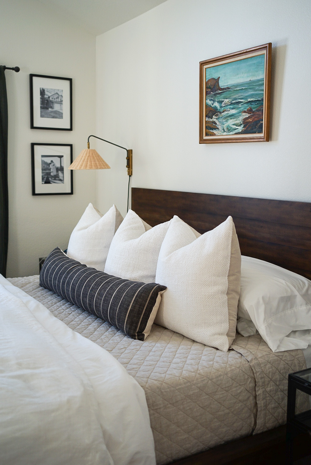 Highlands Ranch interior detail with collected, warm furnishings by Halcyon Haus